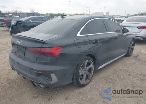 2023 Audi S3 Premium Plus Tfsi Quattro S Tronic z USA, uszkodzony, nr VIN WAUH3DGY3PA106912